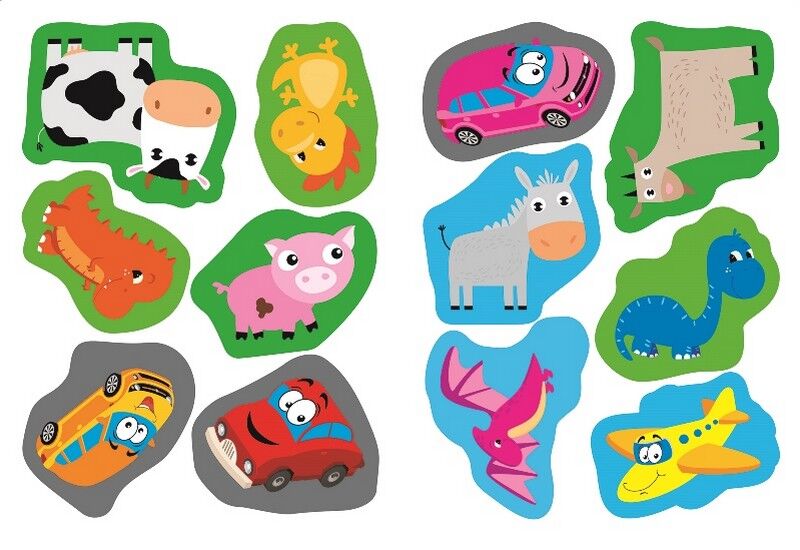 Для малят. Грайливі динозаврики. Я наклеюю наліпки - фото 2