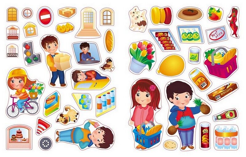 Наше місто. Вчимо англійську з наліпками - фото 5