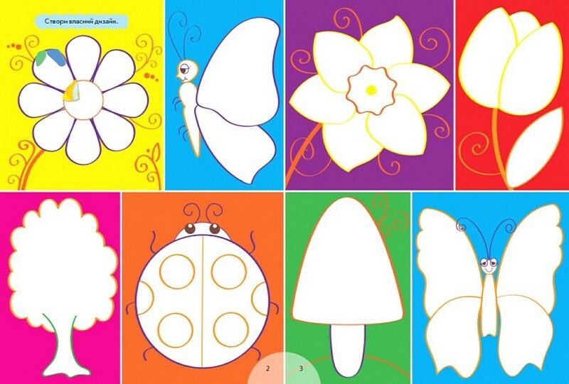 Велика мозаїка з наліпками - фото 3