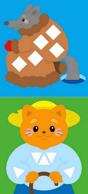 Мозаїка з наліпок. Українські казки - фото 3