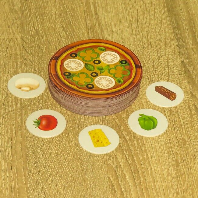 Pizza. Настільна гра (металевий тубус) - фото 3