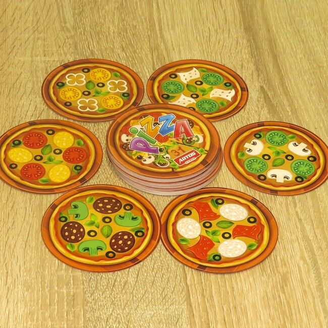 Pizza. Настільна гра (металевий тубус) - фото 4