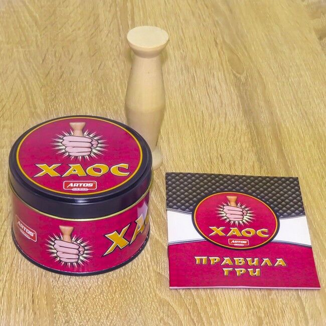 Хаос. Настільна гра (металевий тубус) - фото 2