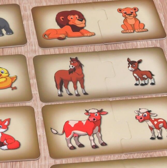 Чий малюк. Дитяча розвиваюча гра (в гофрокоробці) - фото 4