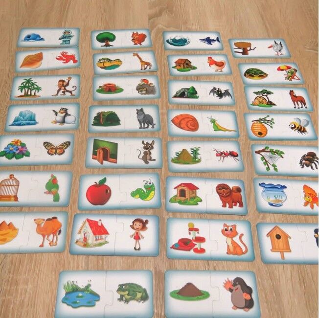 Чия хатинка. Дитяча розвиваюча гра (в гофрокоробці) - фото 3