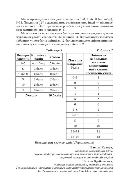 Зошит для тематичного та підсумкового оцінювання навчальних досягнень Діагностувальні роботи Математика 6 клас НУШ Авт: В.М. Козира Н.В. Врублевська Вид-во: Астон - фото 5
