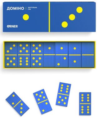 Настільна гра "Доміно" Настільна гра "Доміно" - Подарунок до Різдва