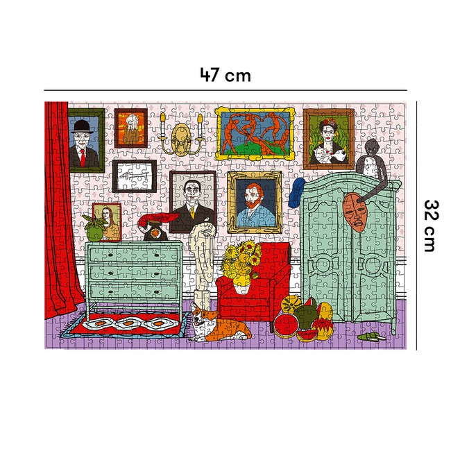 Пазли «Кімната художників» - фото 3