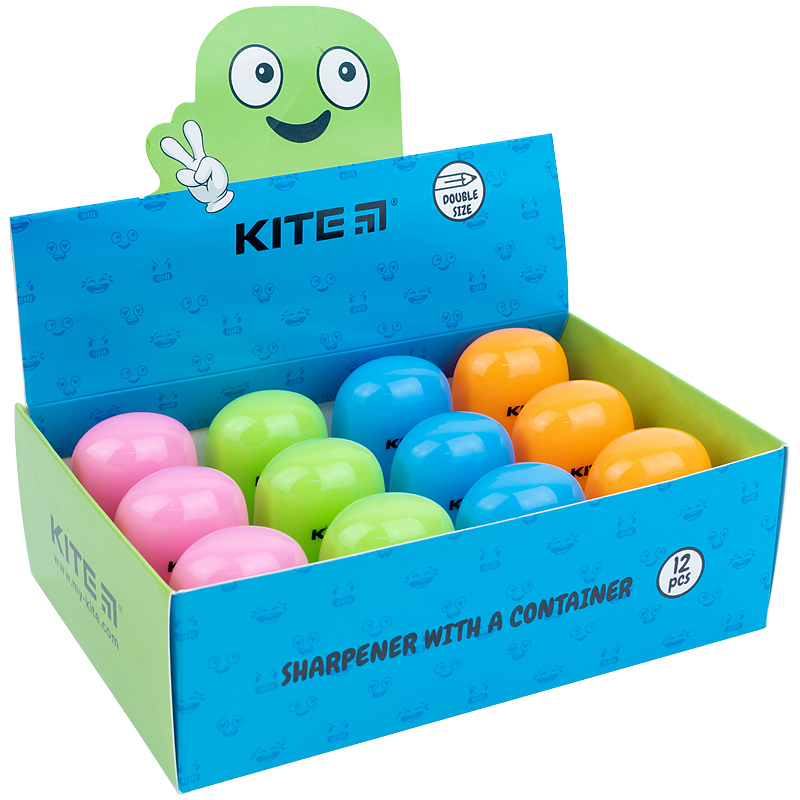 Точилка з контейнером Emotions, асорті - фото 3