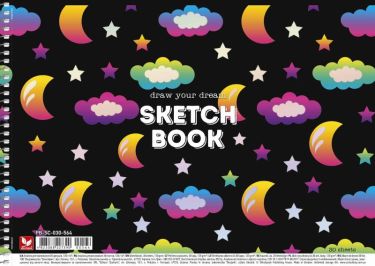 Альбом для малювання на спіралі, A4 30 арк. Стар. Альбом для малювання на спіралі, A4 30 арк. Стар. - Альбоми для малювання