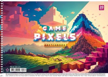 Альбом для малювання на спіралі, A4 20 арк. Стар. - Альбоми для малювання