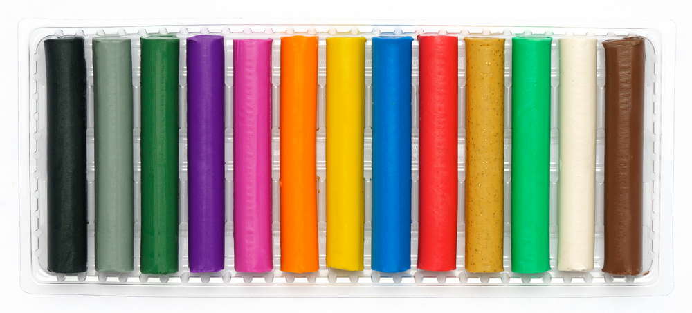 Пластилін круглий восковий 12 кольорів + 1 Золотий колір у подарунок - фото 2