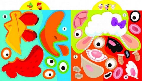 Грайка-розвивайка. Свійські тварини. 57 великих наліпок - фото 4