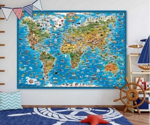 Дитяча карта світу - фото 3