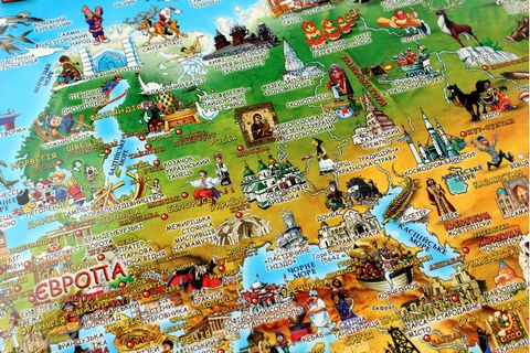 Дитяча карта світу - фото 7