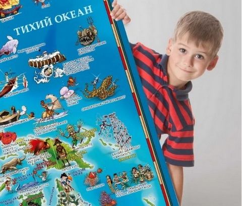Дитяча карта світу - фото 8