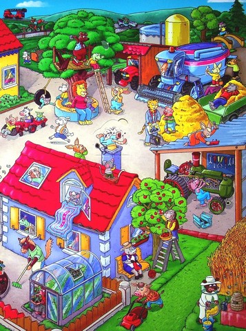 Ласкаво просимо в село! Вімельбух з віконцями - фото 3