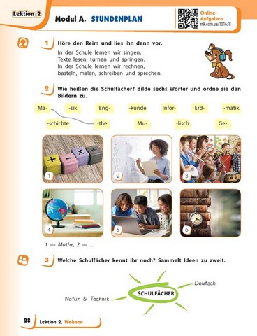 Підручник Німецька мова Deutsch mit Truffel 5 клас 5-й рік навчання НУШ Авт: С. Сотникова Г. Гоголєва Вид-во: Ранок - фото 3