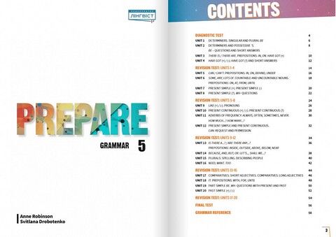 Збірник вправ з граматики Англійська мова Prepare Grammar 5 клас Авт: Lucy Torres Svitlana Drobotenko Вид-во: Cambridge university press - фото 2