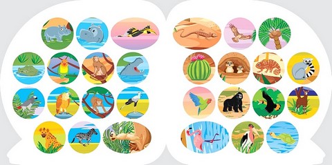Пізнавальні наліпки. Тварини Африки - фото 3