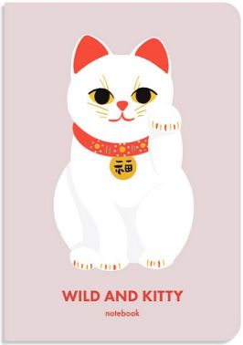Блокнот "Wild and Kitty" бежевий Блокнот "Wild and Kitty" бежевий - Блокноти та скетчбуки