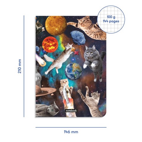 Блокнот Коти у відкритому космосі - фото 2