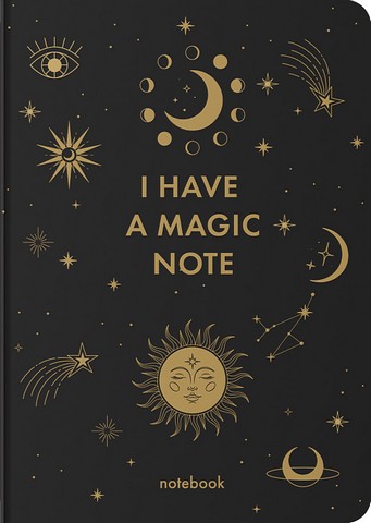 Блокнот I have a magic note чорний - фото 1