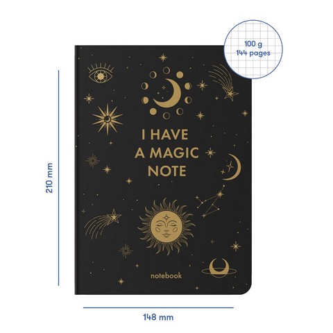 Блокнот I have a magic note чорний - фото 3