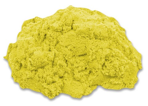 Magic sand. Кінетичний пісок в пакеті жовтий, 350 г - фото 3