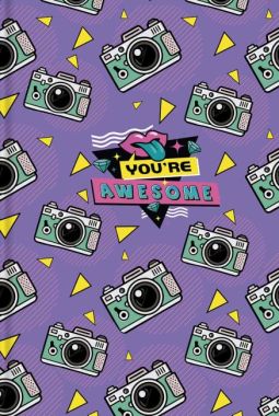 Зошит А5 80 аркушів 7006, інтегральна обкладинка, матова ламінація+голографічне тиснення, клітинка (з ПДВ) Зошит А5 80 аркушів 7006, інтегральна обкладинка, матова ламінація+голографічне тиснення, клітинка (з ПДВ) - Блокноти та скетчбуки