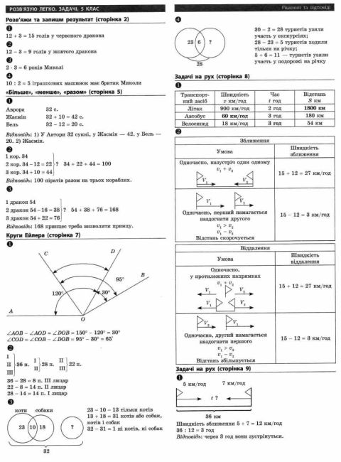 Задачі Розв’язую легко Математика 5 клас Нова школа Авт: Риндіна Н. Вид-во: АССА - фото 5
