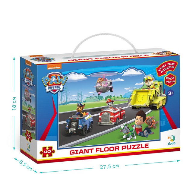 Великий пазл на підлогу Paw Patrol - фото 4