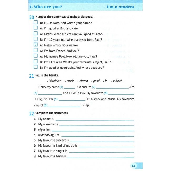 Робочий зошит Англійська мова 5 клас НУШ До підручника Г. Мітчелла Авт: Косован О. Вітушинська Н. Вид-во: Підручники і посібники - фото 4