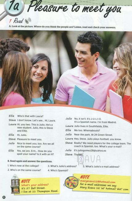 New Destinations. Elementary A1. Students Book Marileni Maklogianni, Mitchell H. Q. MM Publications - фото 7