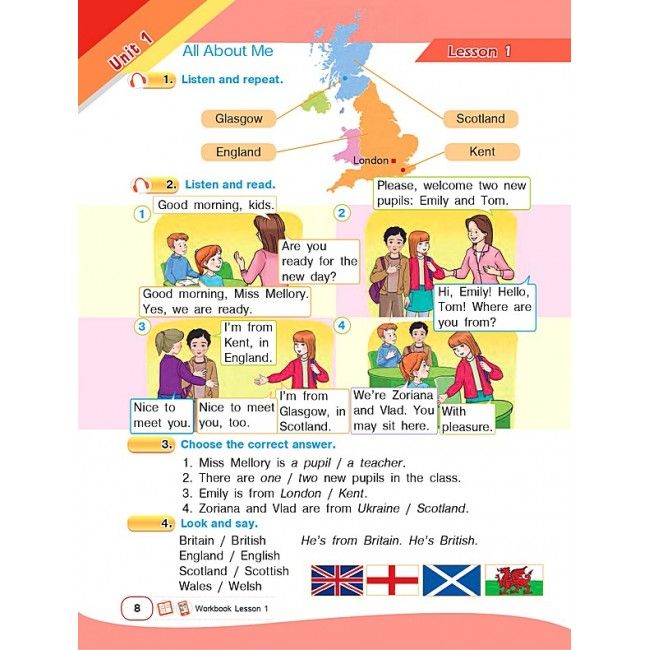 Підручник Англійська мова з аудіосупровідом 4 клас НУШ Авт: Будна Т. Вид-во: Богдан - фото 8