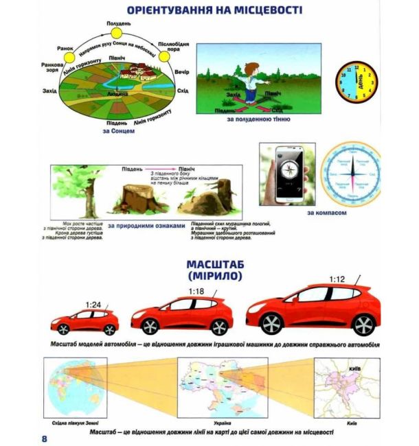 Атлас з контурними картами Я досліджую світ 4 клас НУШ Авт: Гільберг Т. Вид-во: Оріон - фото 4