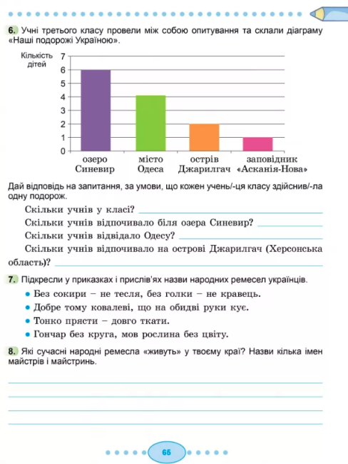 Підручник Я досліджую світ 3 клас Частина 2 НУШ Авт: Гільберг Т. Тарнавська С. Грубіян Л. Павич Н. Вид-во: Генеза - фото 9