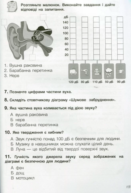 Діагностичні роботи Я досліджую світ 3 клас НУШ До підручника Іщенко О. та ін. Авт: Ляхова М. Вид-во: Літера - фото 6