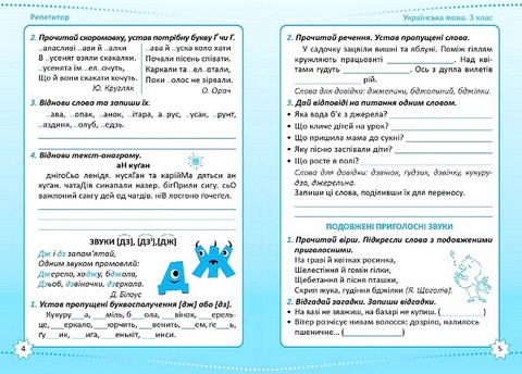 Репетитор Українська мова 3 клас НУШ Авт: Шевченко К.М. Вид-во: Торсінг - фото 2
