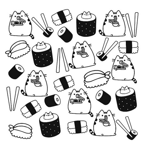 Розмальовка Pusheen - фото 6