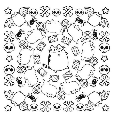 Розмальовка Pusheen - фото 8