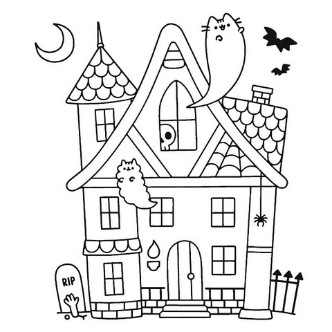 Розмальовка Pusheen - фото 9