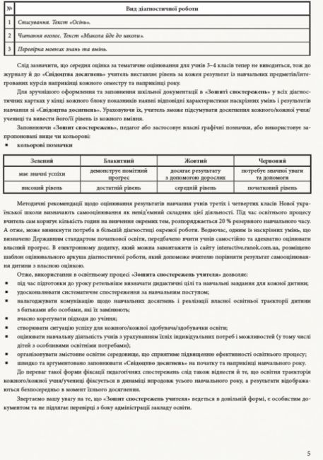 Зошит спостережень учителя 3 клас НУШ Авт: Мірошникова О.М. Вид-во: Ранок - фото 6