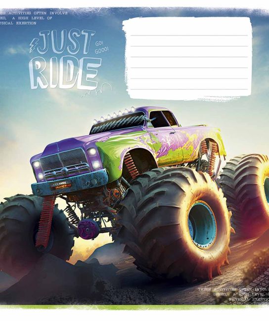 Зошит учнівський, 12арк., у косу лінію, ВД-лак, Школярик (012-3287K) - фото 6