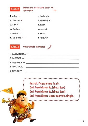 Up. Воркбук для вивчення англійської мови по мультфільмах. Рівень A2 - фото 5