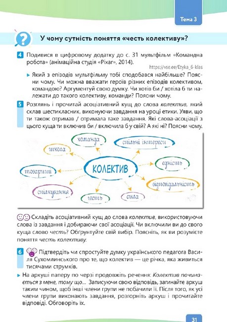 Підручник Етика 6 клас НУШ Авт: Л. Давидюк А. Мельник Вид-во: Освіта - фото 6