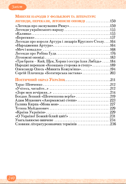 Підручник інтегрованого курсу Література українська та зарубіжна 5 клас Частина 1 НУШ Авт: Т. Яценко І. Тригуб В. Пахаренко О. Слижук Вид-во: Освіта - фото 4