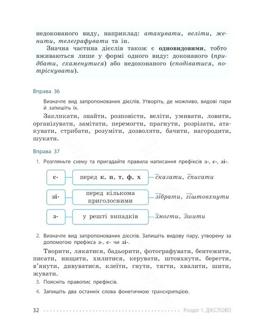 Підручник Українська мова 7 клас НУШ Авт: Літвінова І.М. Вид-во: Ранок - фото 8