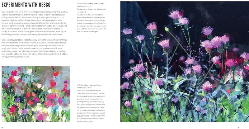 Contemporary Flowers in Mixed Media - фото 5