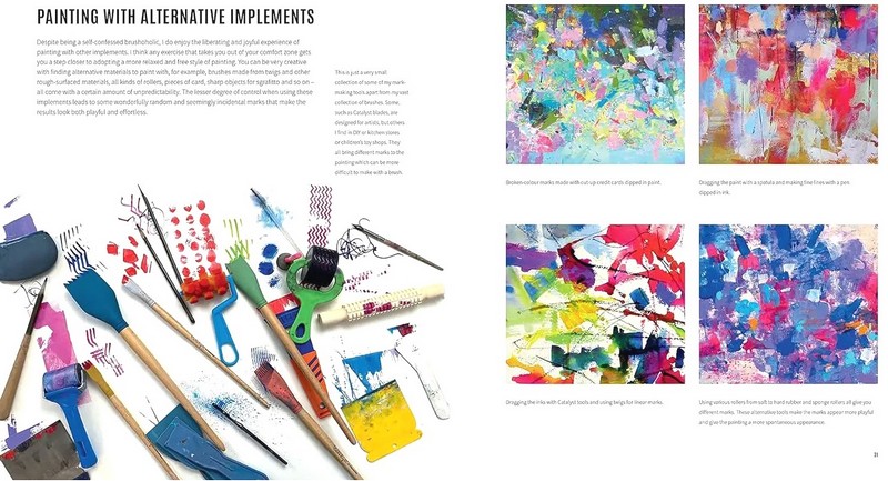 Contemporary Flowers in Mixed Media - фото 6